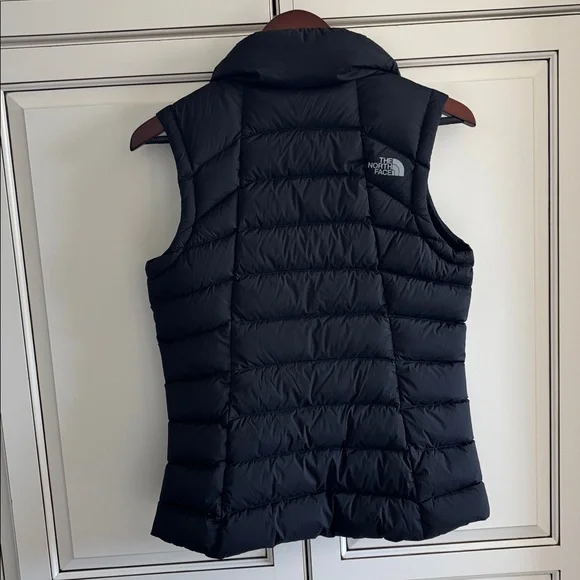 North Face 700 Goose Down Puffer Vest Black Women’s Size Small - Picture 15 of 15